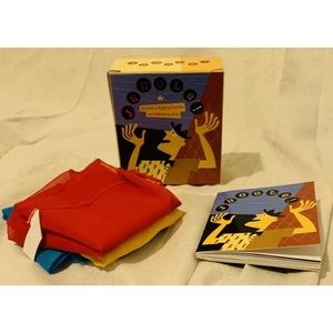 Juggle! Learn to Juggle Box Kit Scarves Instructions Magic Toy Circus Game